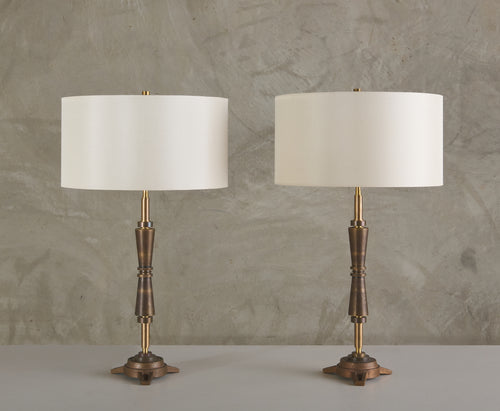 PAIR OF ‘SERGE LAMPE’ BY GIANNI VALLINO